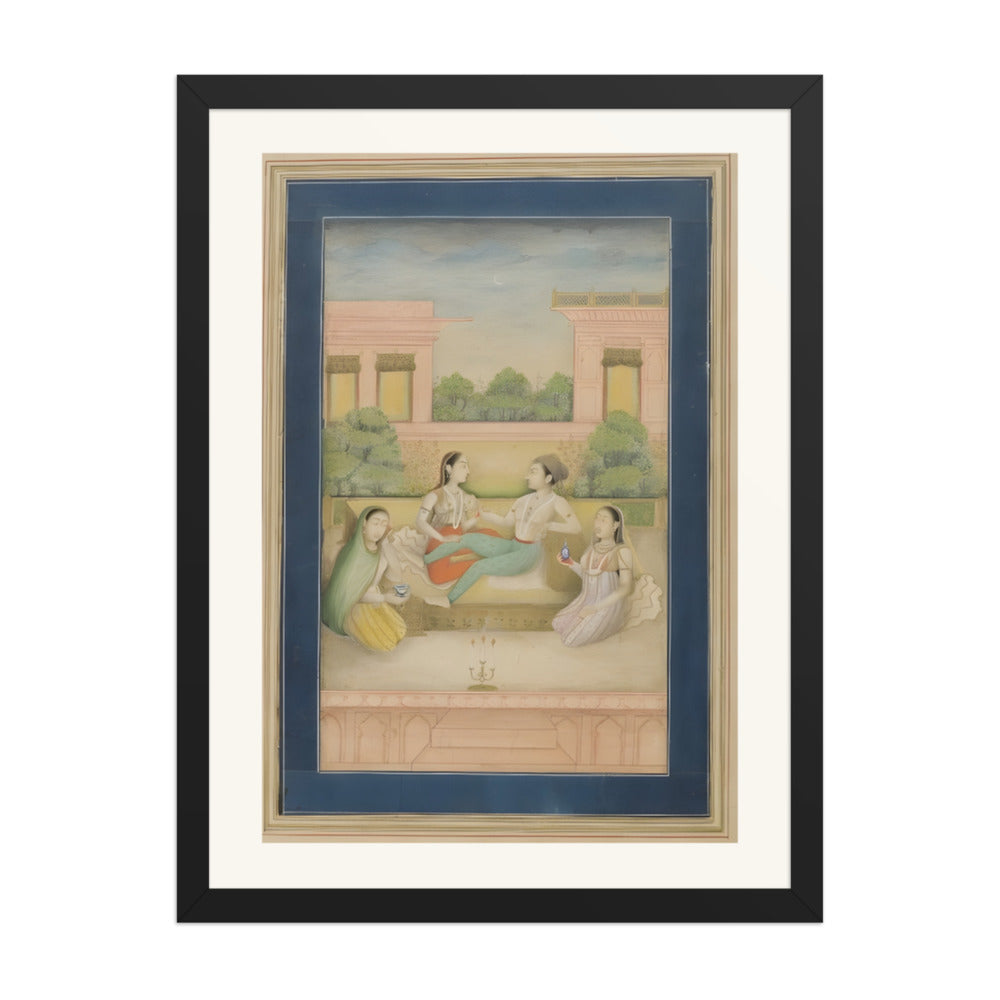 A Prince and His Consort on a Terrace — view 4
