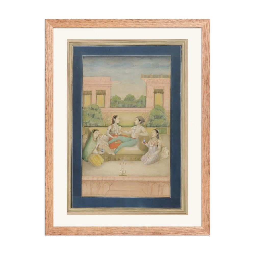 A Prince and His Consort on a Terrace — view 5