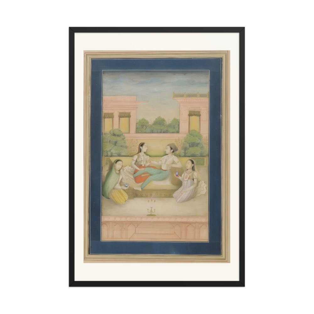 A Prince and His Consort on a Terrace — view 7