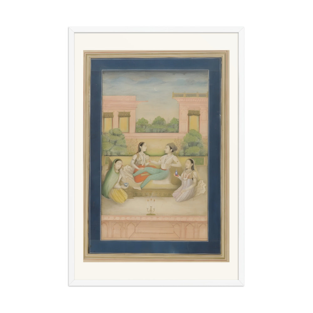A Prince and His Consort on a Terrace — view 9