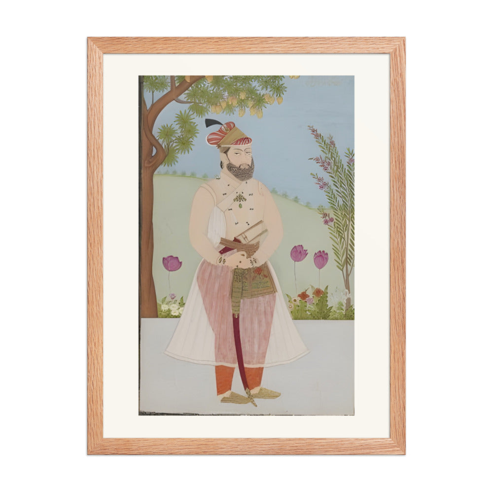 Portrait of Iraj Khan — Mughal Noble — view 2