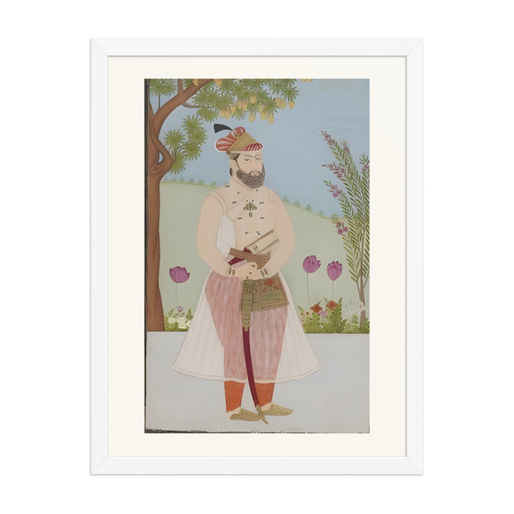 Portrait of Iraj Khan — Mughal Noble — view 3