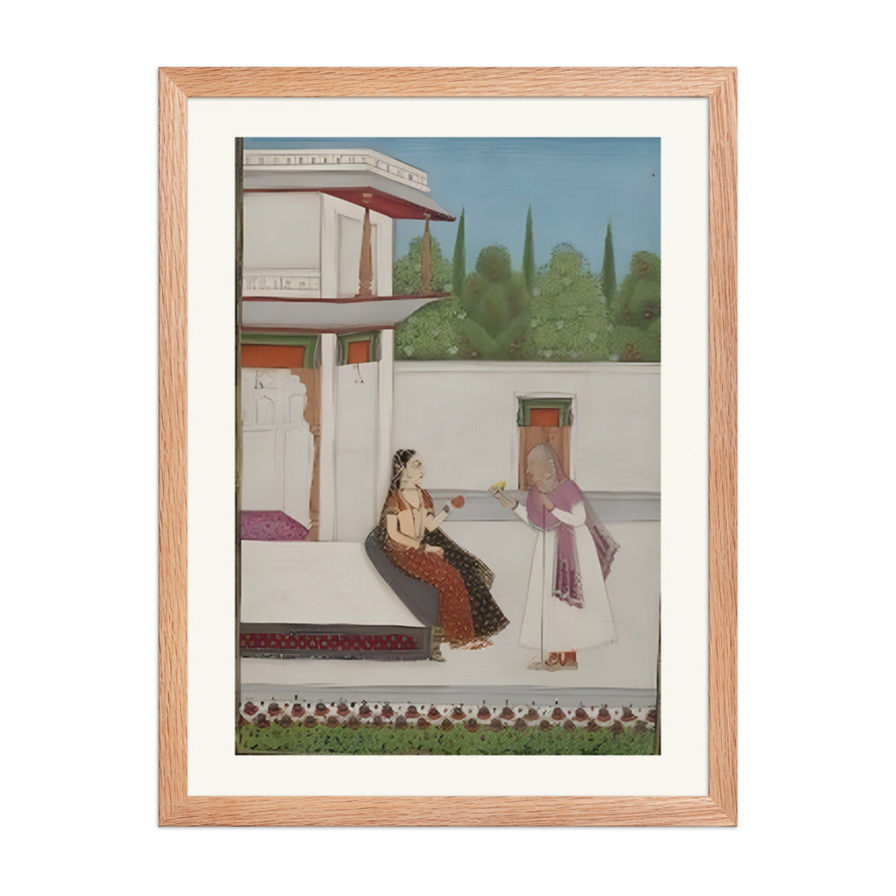 A Lady and Her Elderly Attendant — view 2