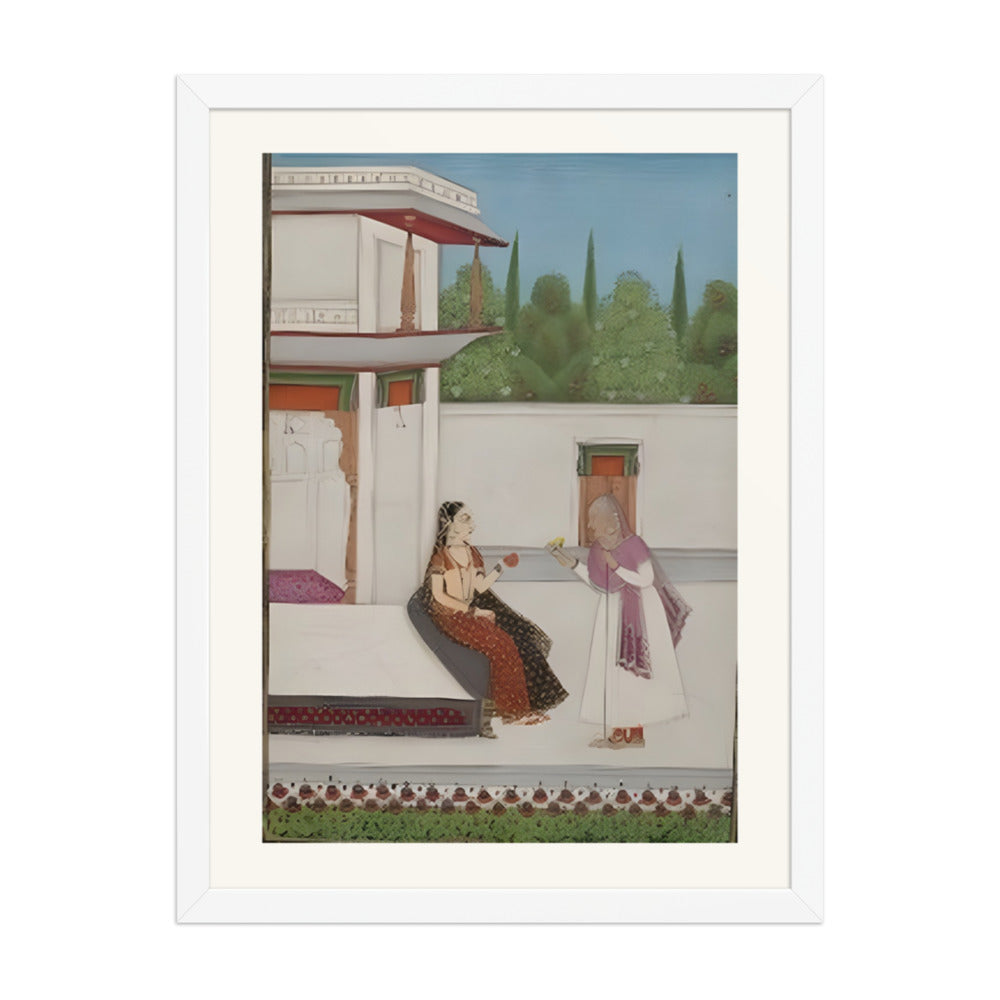 A Lady and Her Elderly Attendant — view 3