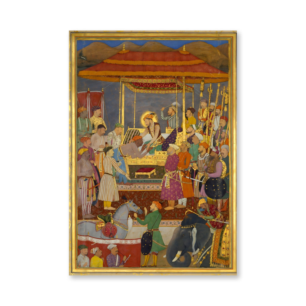 The Submission of Rana Amar Singh of Mewar — A Padshahnama Scene — view 4