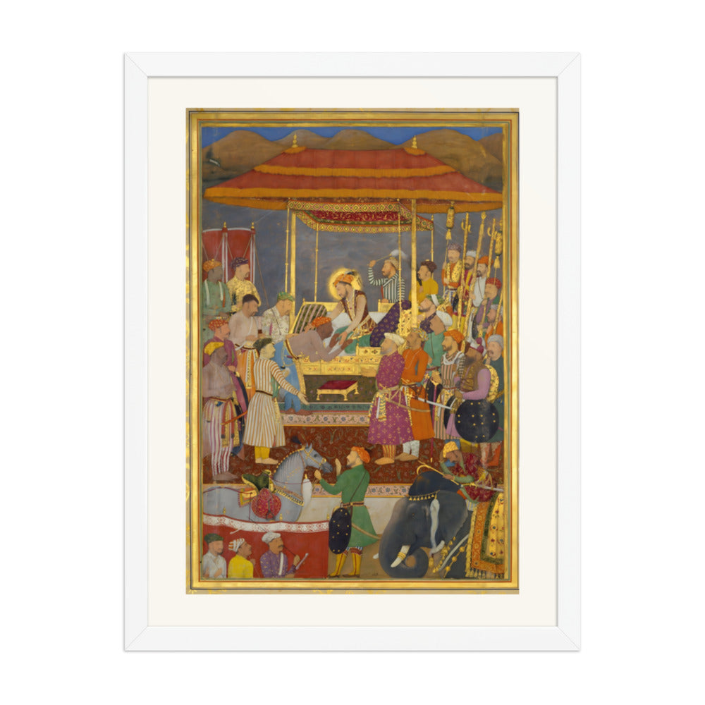 The Submission of Rana Amar Singh of Mewar — A Padshahnama Scene — view 3