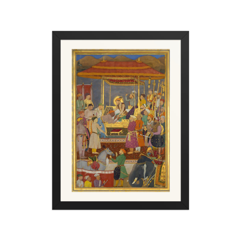 The Submission of Rana Amar Singh of Mewar — A Padshahnama Scene