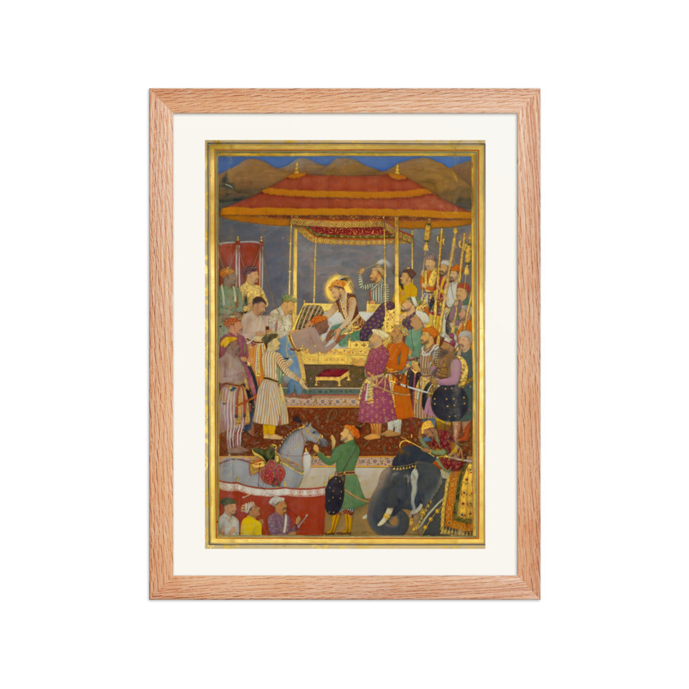 The Submission of Rana Amar Singh of Mewar — A Padshahnama Scene — view 2