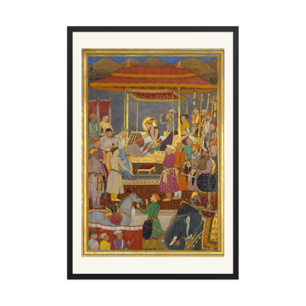 The Submission of Rana Amar Singh of Mewar — A Padshahnama Scene — view 7