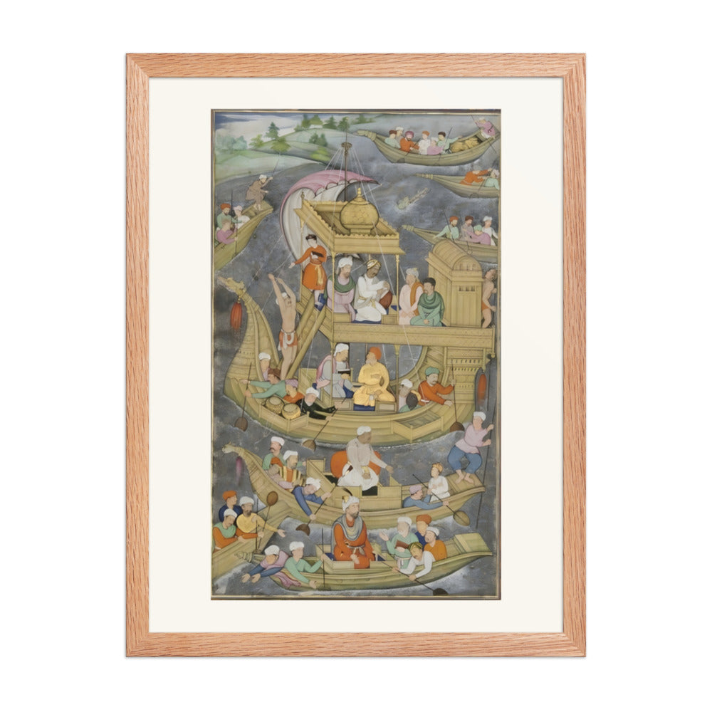 Akbar's River Expedition to the East — An Akbarnama Scene — view 5