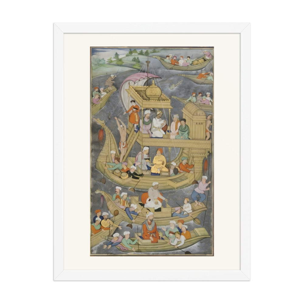 Akbar's River Expedition to the East — An Akbarnama Scene — view 6