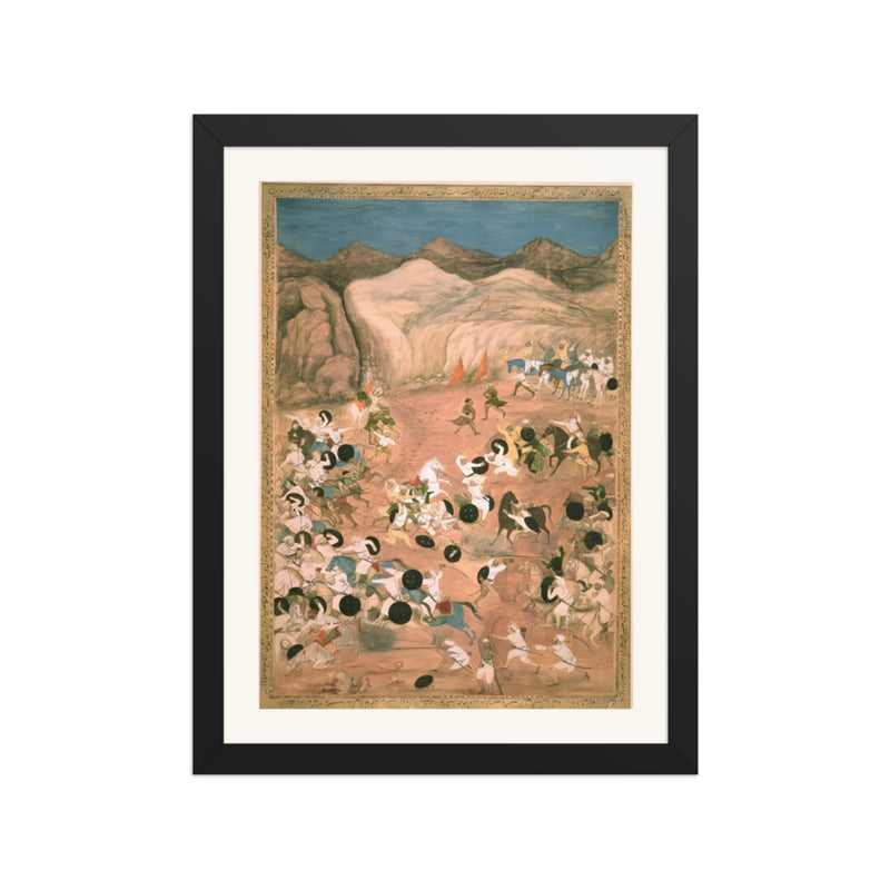 A Battle in the Mountains, by Payag