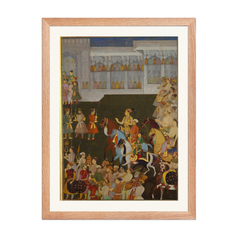 The Wedding Procession of Prince Shah-Shuja — A Padshahnama Scene — view 2