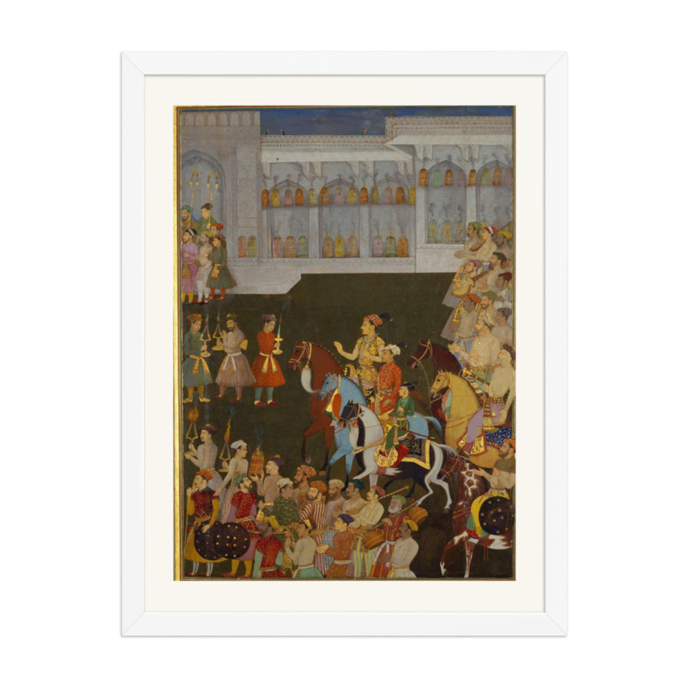 The Wedding Procession of Prince Shah-Shuja — A Padshahnama Scene — view 3