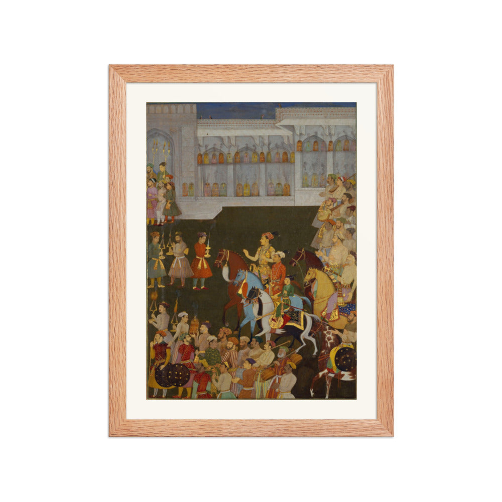 The Wedding Procession of Prince Shah-Shuja — A Padshahnama Scene — view 2