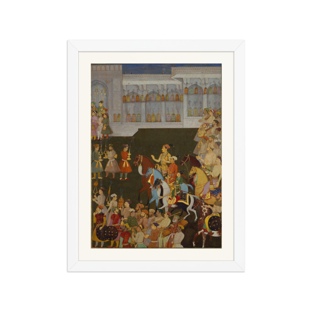 The Wedding Procession of Prince Shah-Shuja — A Padshahnama Scene — view 3