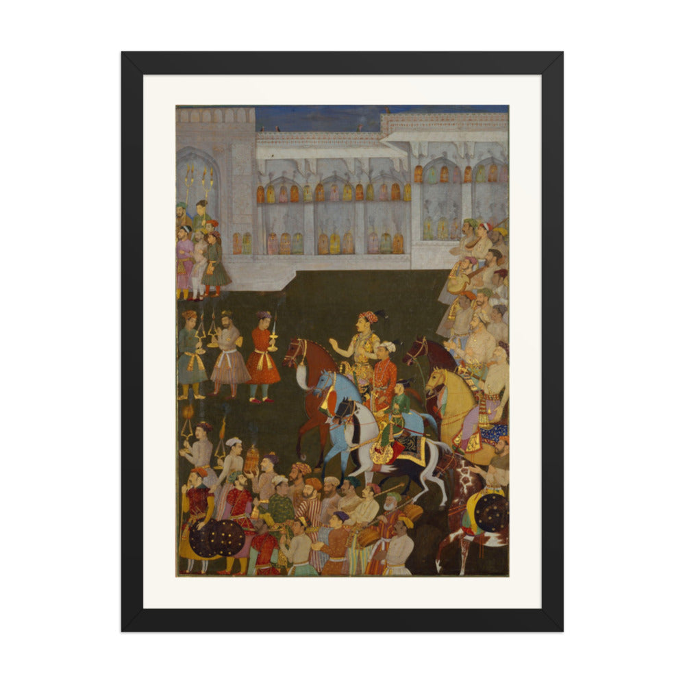 The Wedding Procession of Prince Shah-Shuja — A Padshahnama Scene — view 4