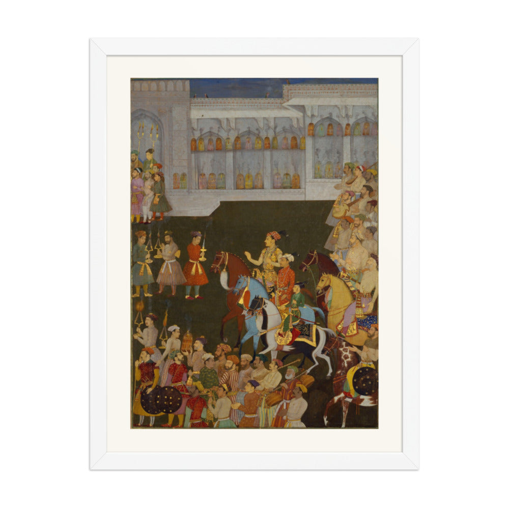 The Wedding Procession of Prince Shah-Shuja — A Padshahnama Scene — view 6