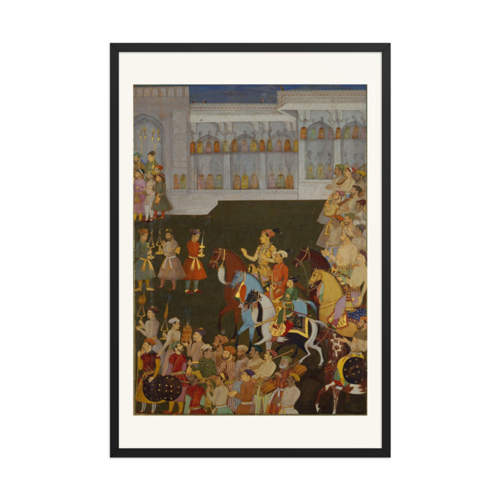 The Wedding Procession of Prince Shah-Shuja — A Padshahnama Scene — view 7