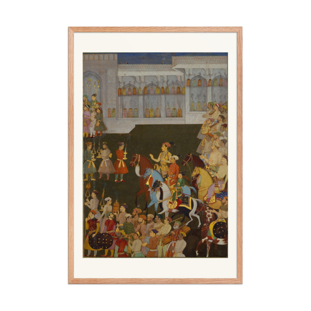 The Wedding Procession of Prince Shah-Shuja — A Padshahnama Scene — view 8