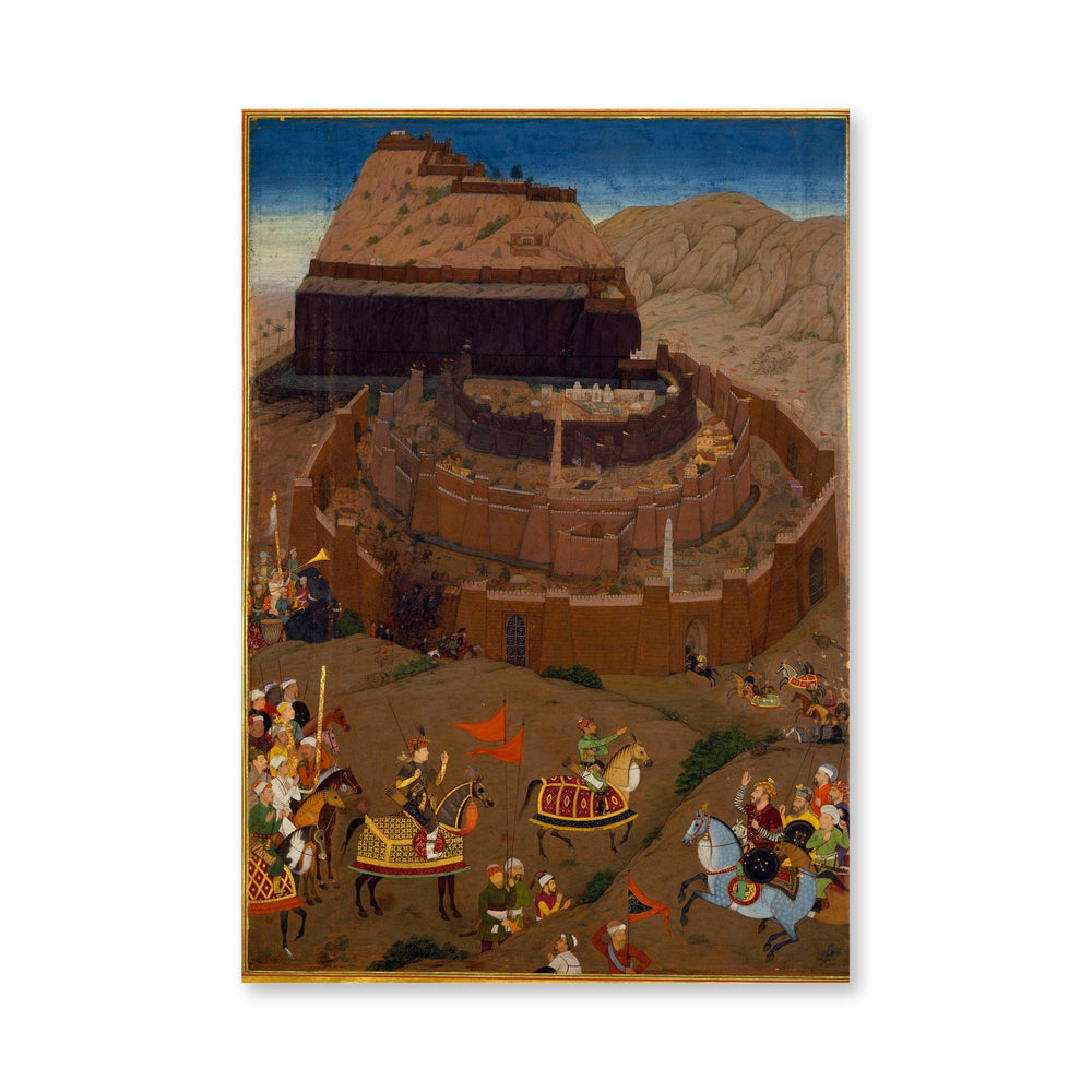 The Siege of Daulatabad — A Padshahnama Scene — view 4