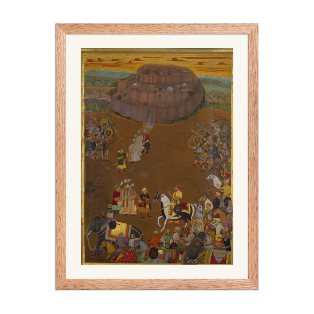 The Surrender of the Fort at Udgir — A Padshahnama Scene — view 2
