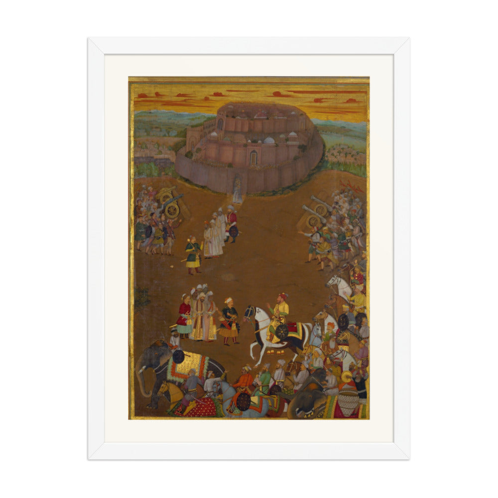 The Surrender of the Fort at Udgir — A Padshahnama Scene — view 3