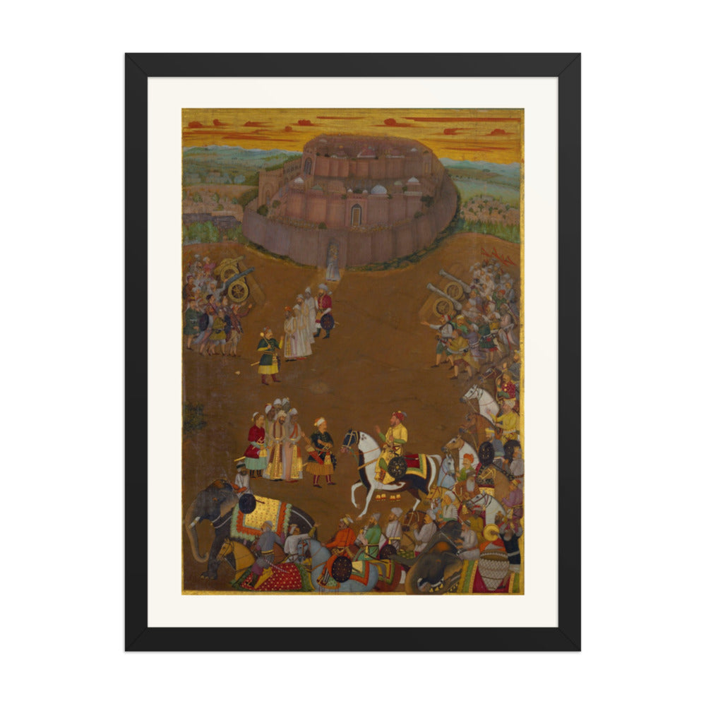The Surrender of the Fort at Udgir — A Padshahnama Scene — view 4