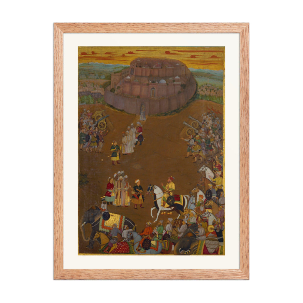The Surrender of the Fort at Udgir — A Padshahnama Scene — view 5