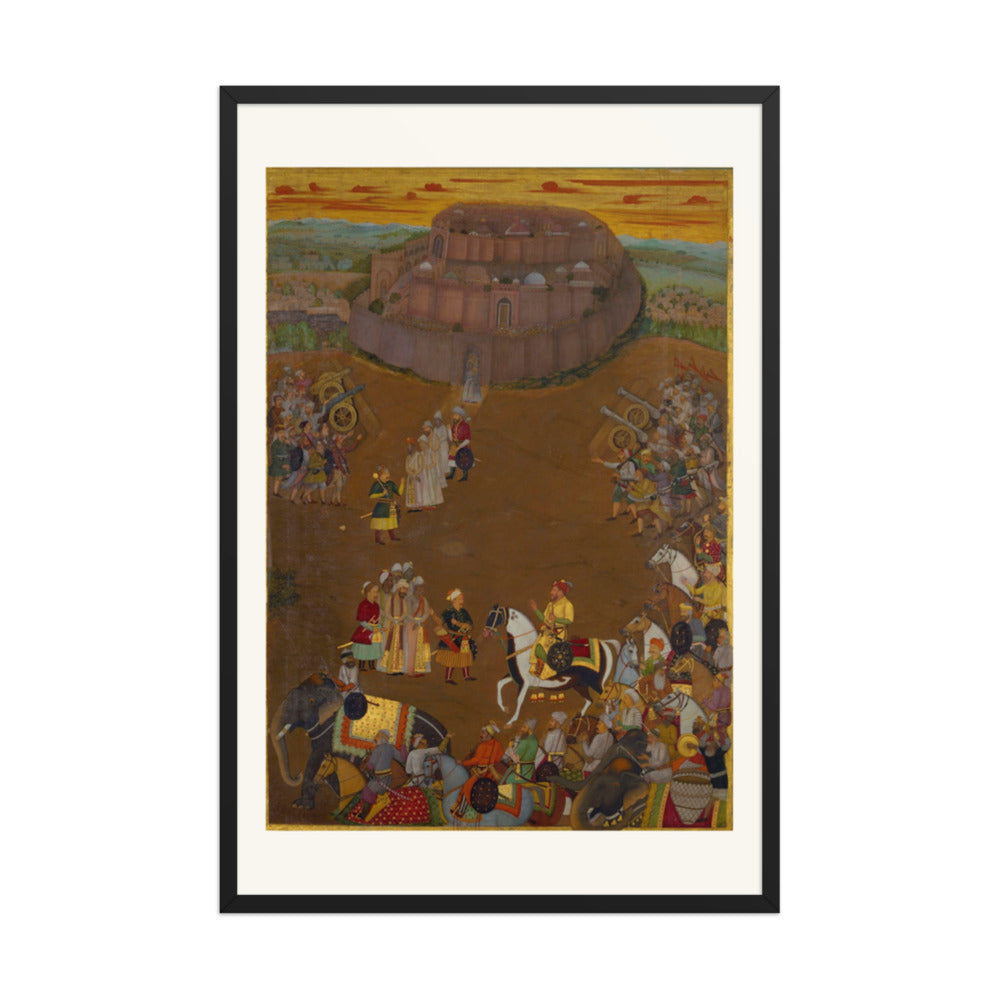 The Surrender of the Fort at Udgir — A Padshahnama Scene — view 7