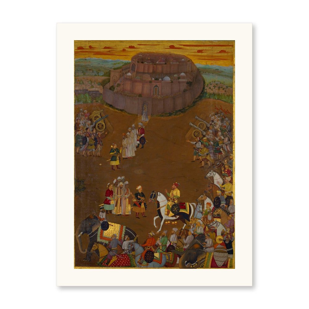 The Surrender of the Fort at Udgir — A Padshahnama Scene — view 10