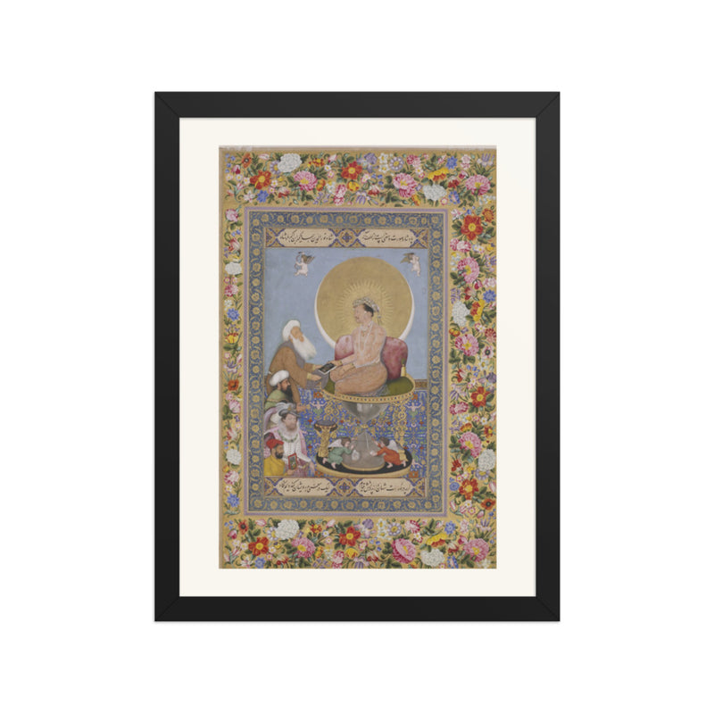 Jahangir Prefers a Sufi Shaikh to Kings, by Bichitr