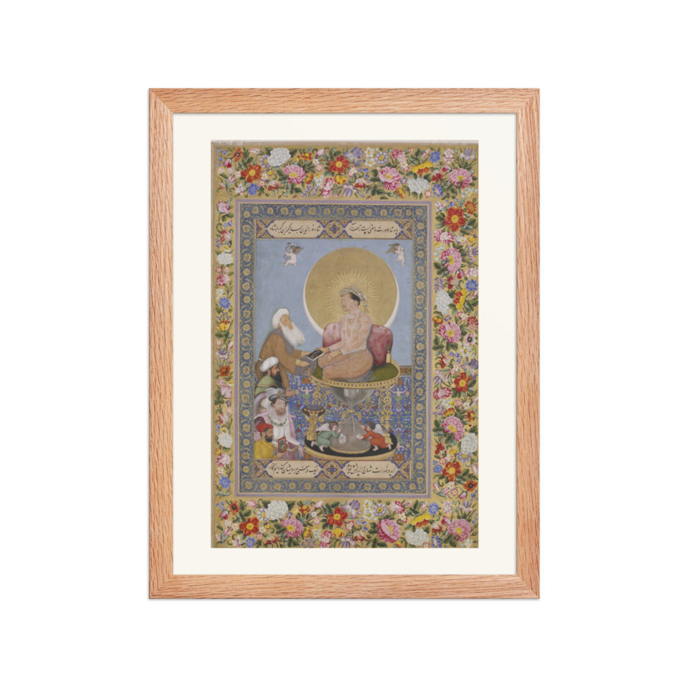 Jahangir Prefers a Sufi Shaikh to Kings, by Bichitr — view 2
