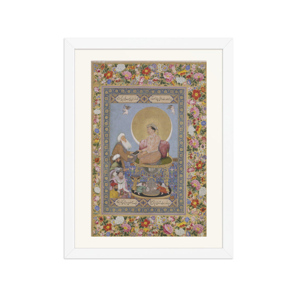 Jahangir Prefers a Sufi Shaikh to Kings, by Bichitr — view 3