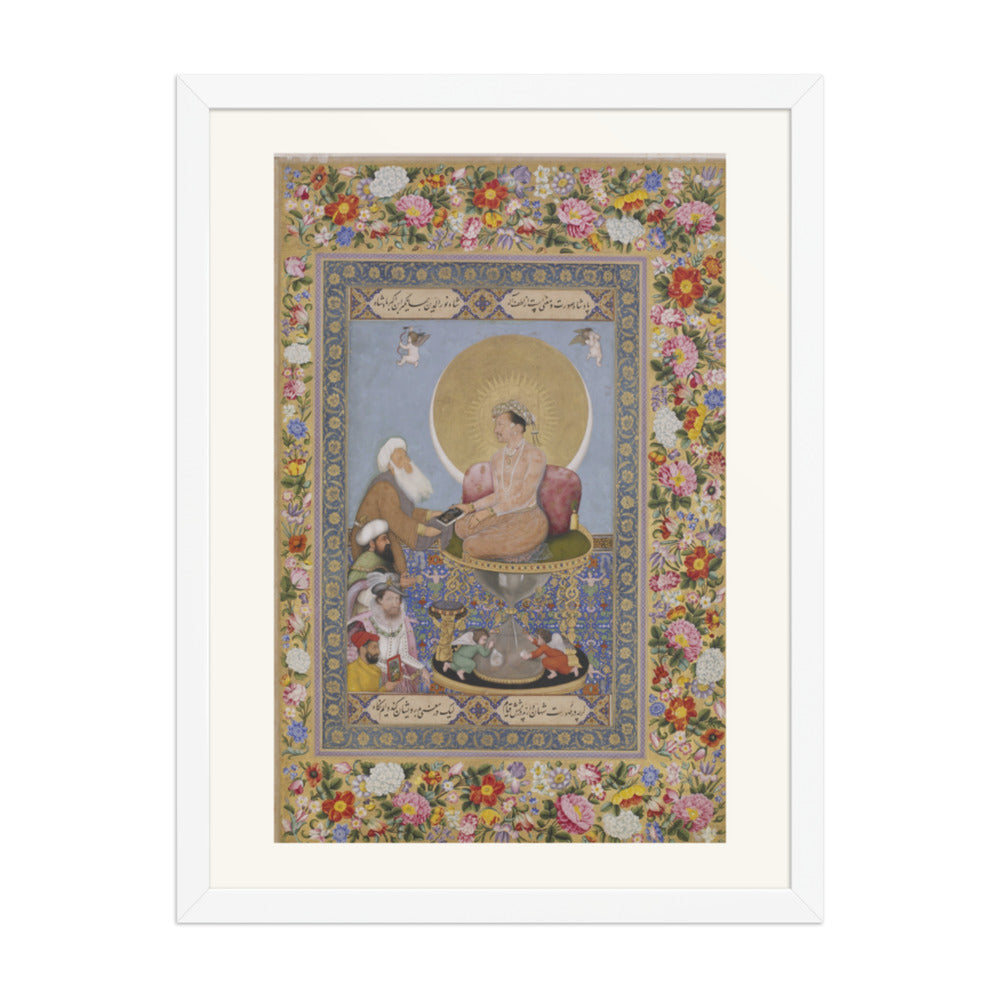 Jahangir Prefers a Sufi Shaikh to Kings, by Bichitr — view 6
