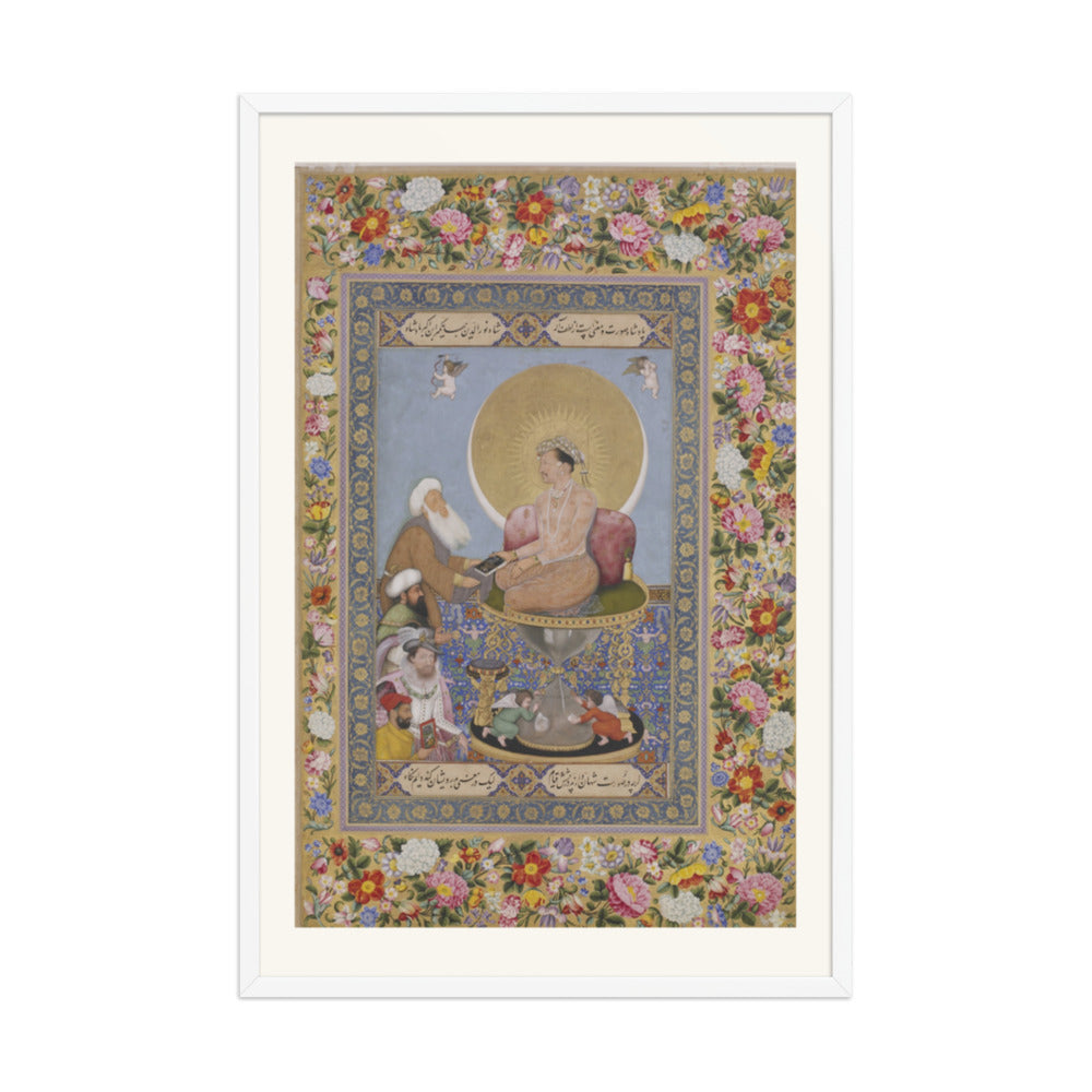 Jahangir Prefers a Sufi Shaikh to Kings, by Bichitr — view 9