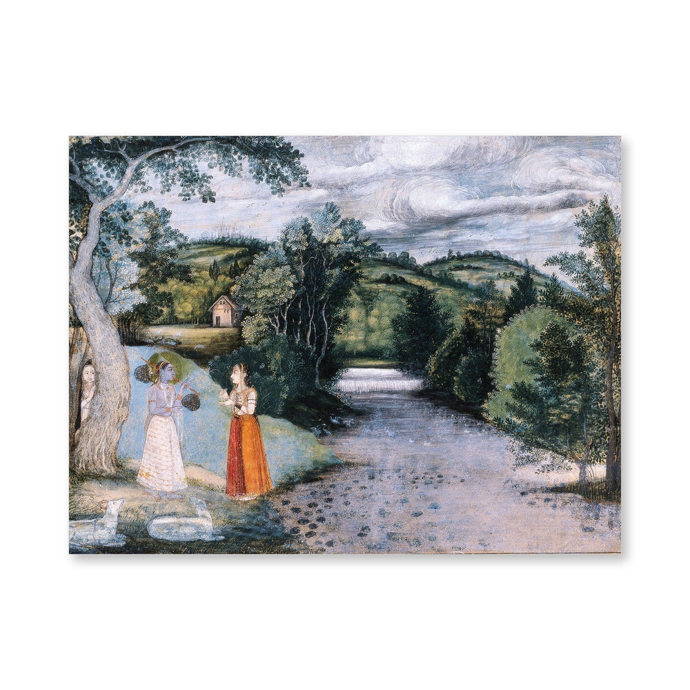 A Woman Visits a Yogini by a River — view 4