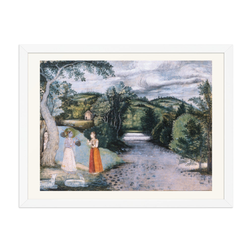 A Woman Visits a Yogini by a River — view 3