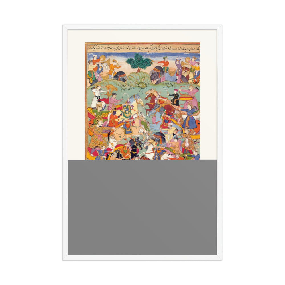 A Battle Scene from the Razmnama — view 9