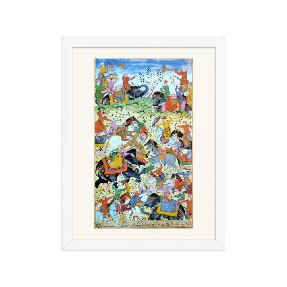 The Death of the King of Kalinga — A Razmnama Folio — view 3