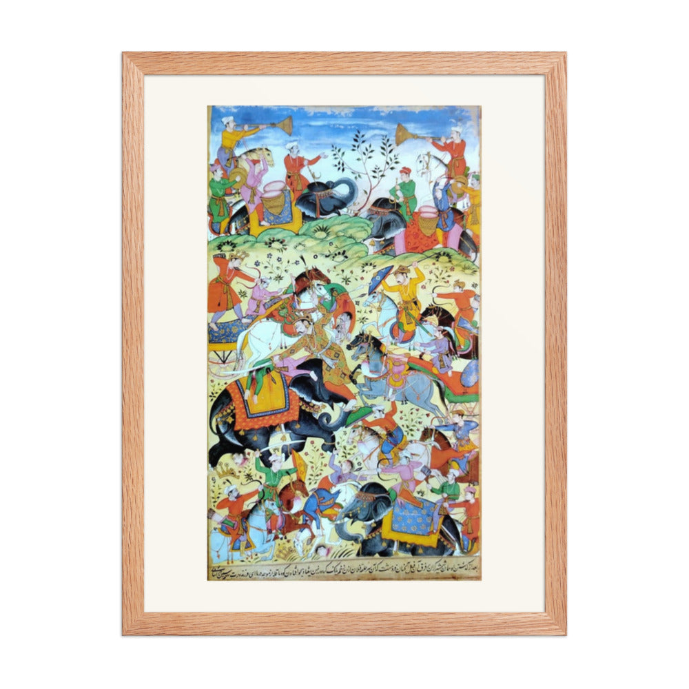The Death of the King of Kalinga — A Razmnama Folio — view 5