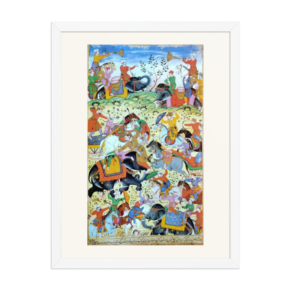 The Death of the King of Kalinga — A Razmnama Folio — view 6