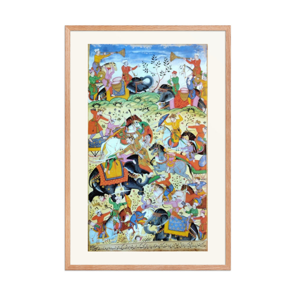 The Death of the King of Kalinga — A Razmnama Folio — view 8