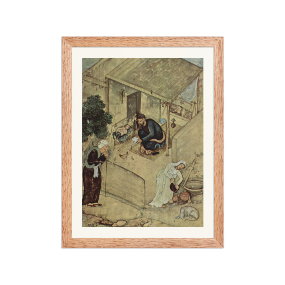 A Palace Interior — Mughal Painting of 1603 — view 2