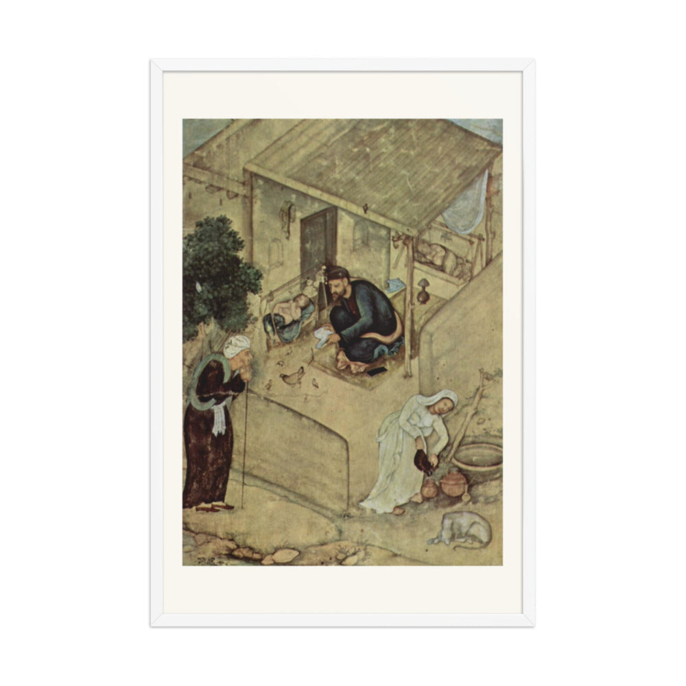 A Palace Interior — Mughal Painting of 1603 — view 9