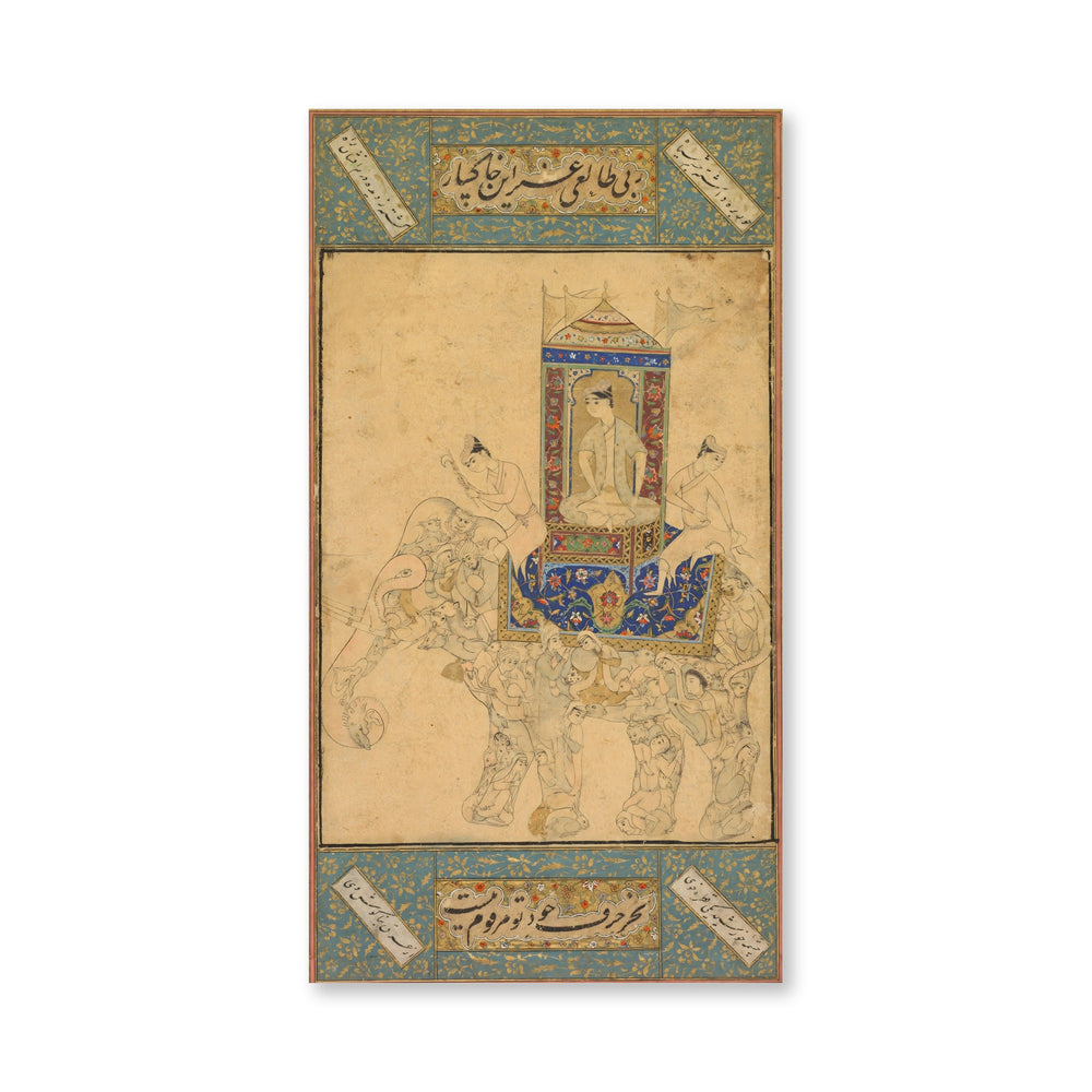 A prince riding a composite elephant — view 4