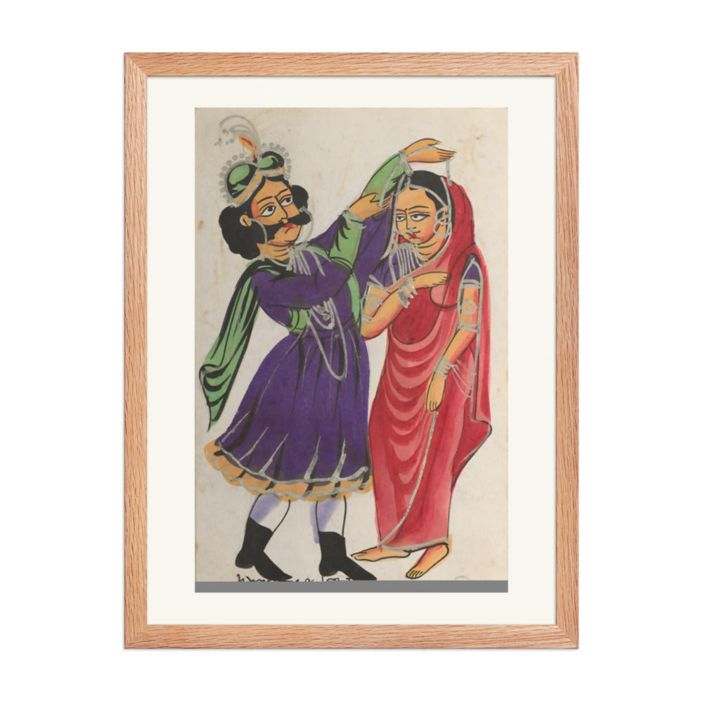Dusmanta Garlanding Shakumtala — view 2