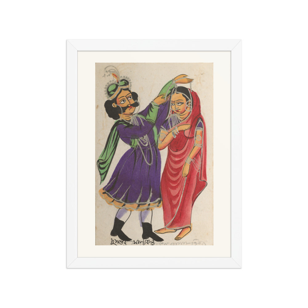 Dusmanta Garlanding Shakumtala — view 3