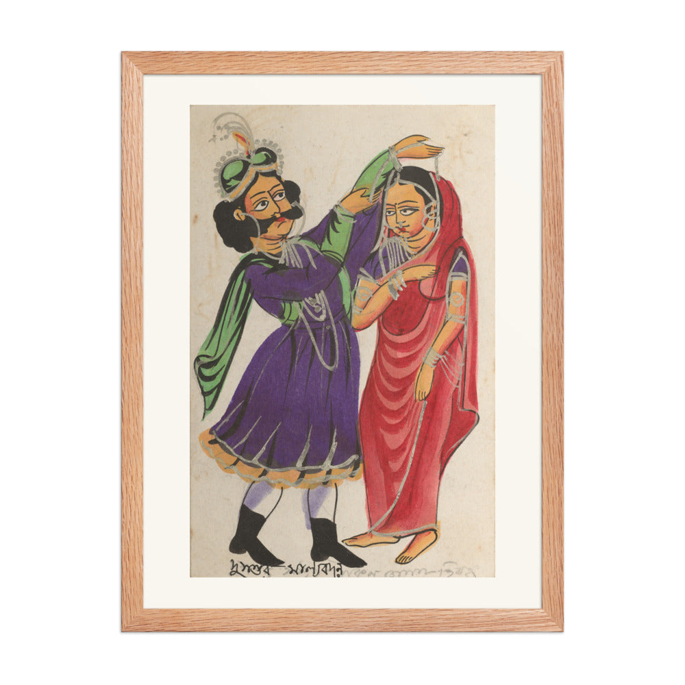Dusmanta Garlanding Shakumtala — view 5