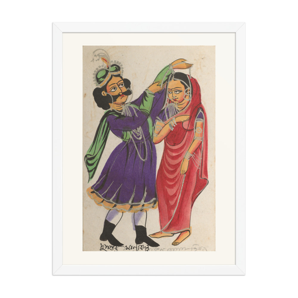 Dusmanta Garlanding Shakumtala — view 6